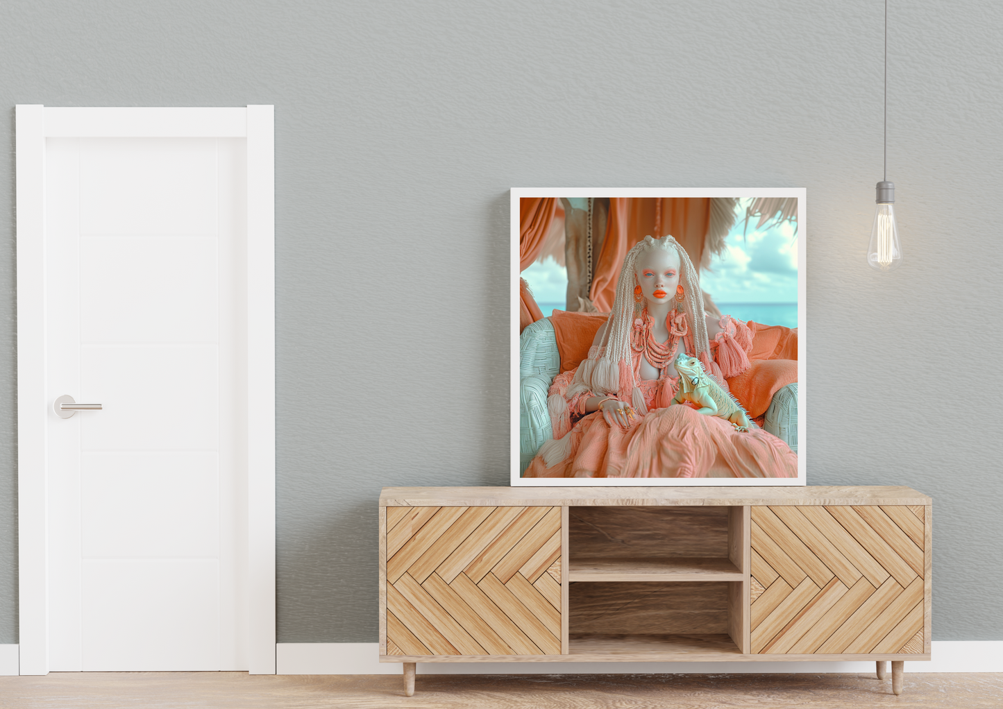 LA DAMA Y EL LAGARTO