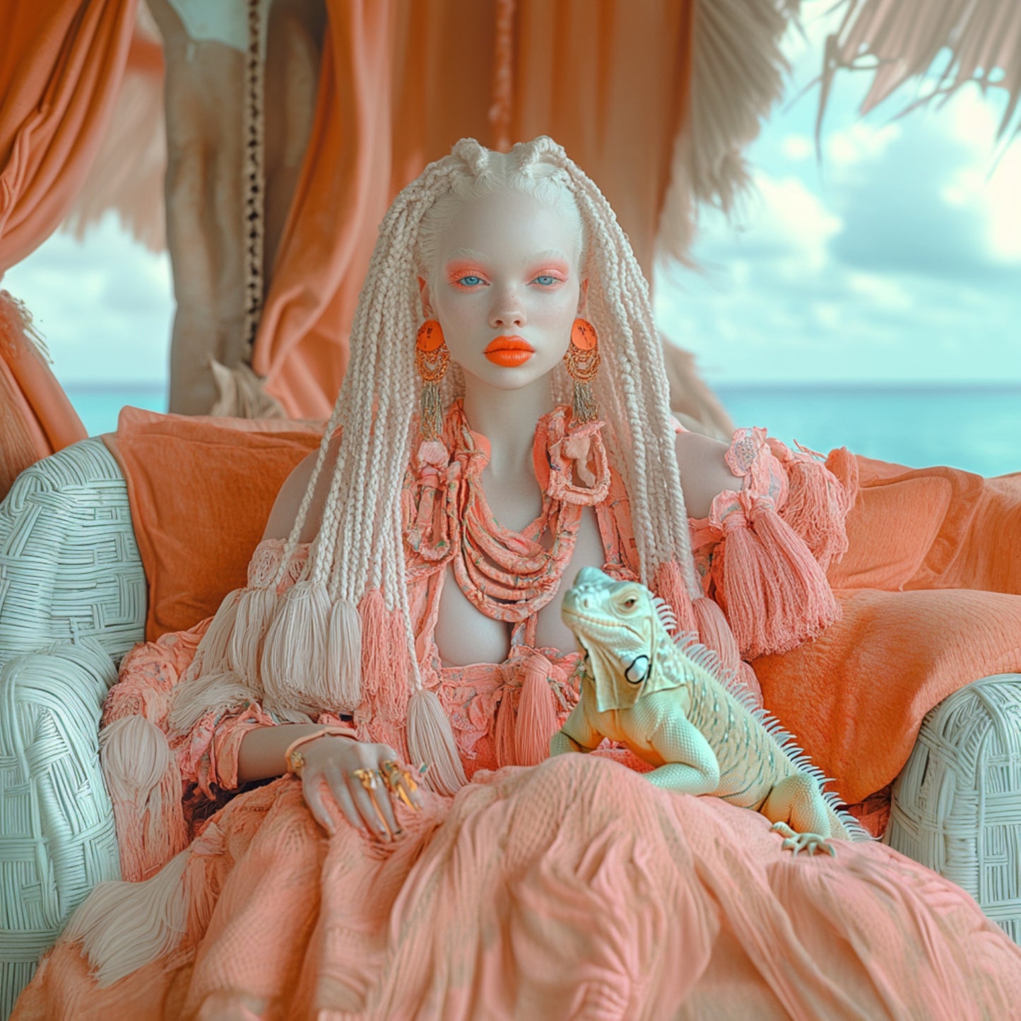 LA DAMA Y EL LAGARTO