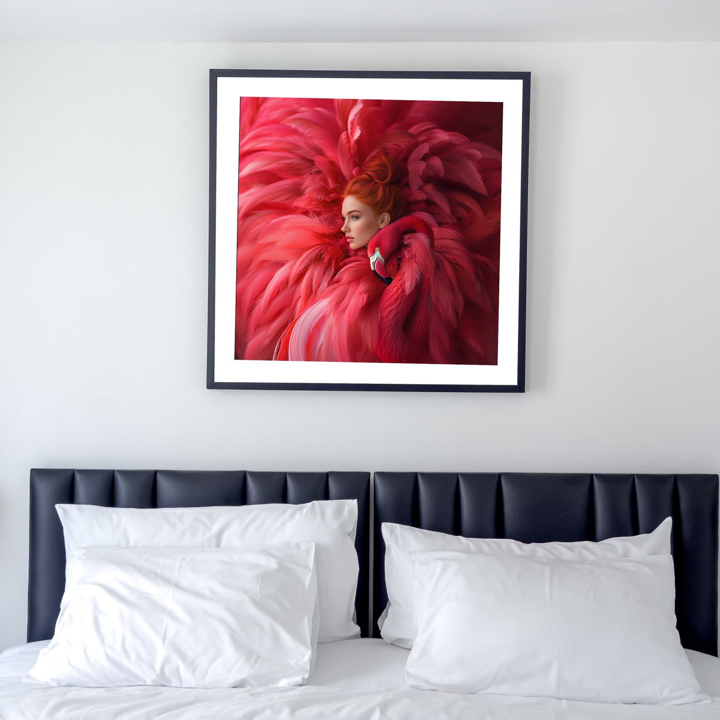 LA JOVEN DEL PLUMAJE ROJO